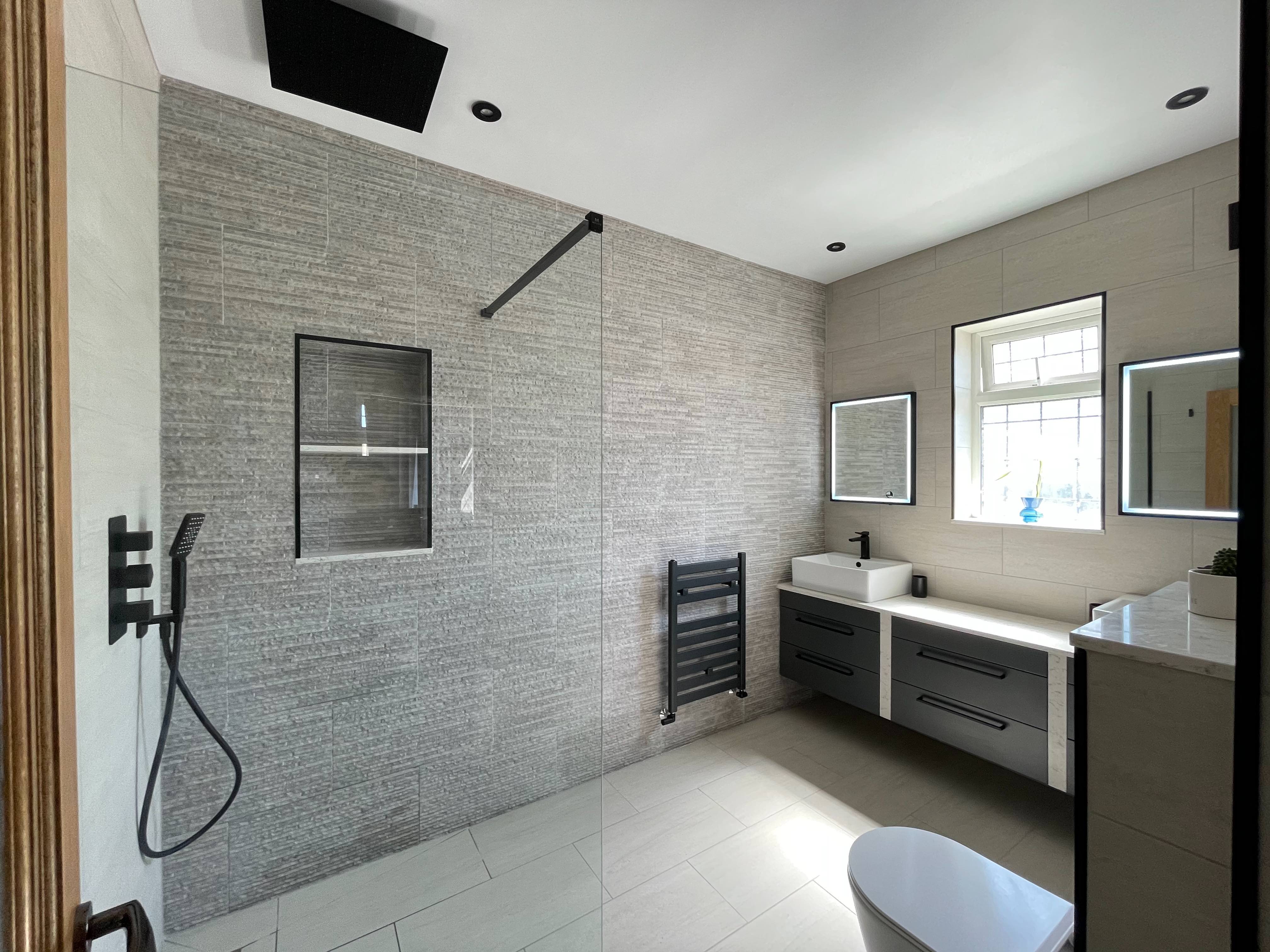 Luxury Shower Room Renovation in Basildon.