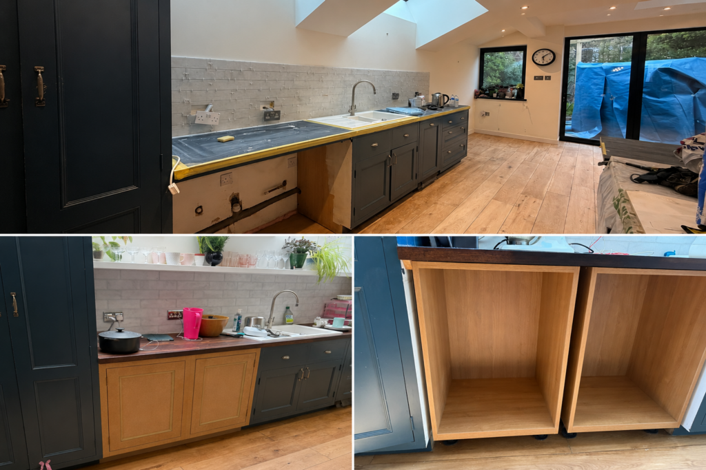 Bespoke Kitchen Restoration & Joinery Project β Peckham, London (before)