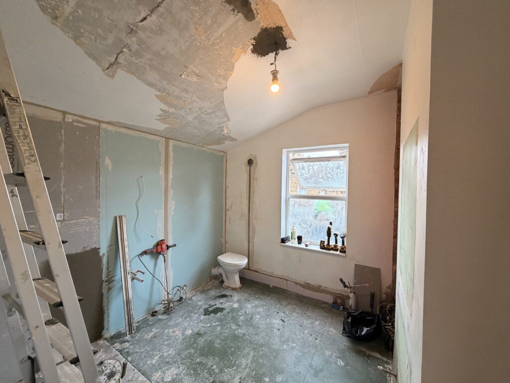 Complete Wet Room Refurbishment – Plaistow, London (before)
